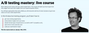 ConversionXL - Ton Wesseling - AB Testing Mastery