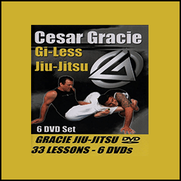 Cesar Gracie Gi Less Jiu Jitsu Complete 6 DVD Set
