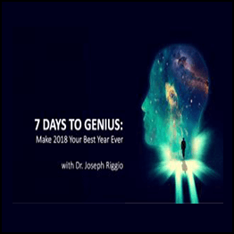 Joseph Riggio - 7 Days to Genius - Make 2018 Your Best Year Ever GB