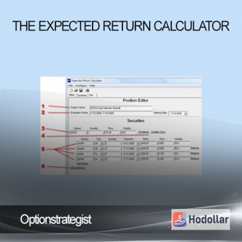 Optionstrategist - The Expected Return Calculator