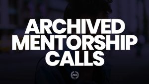 Jay Morrison - Archived Mentorship Calls