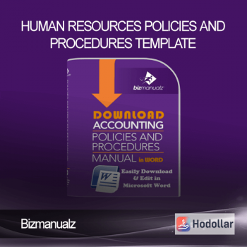 Bizmanualz - Human Resources Policies and Procedures Template