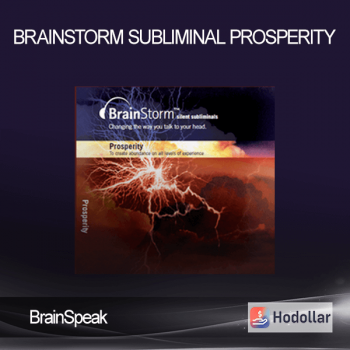 BrainSpeak – Brainstorm Subliminal – Prosperity