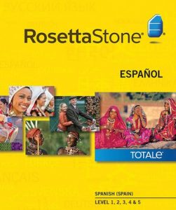Rosetta Stone Spanish (Spain) Levels 1-5