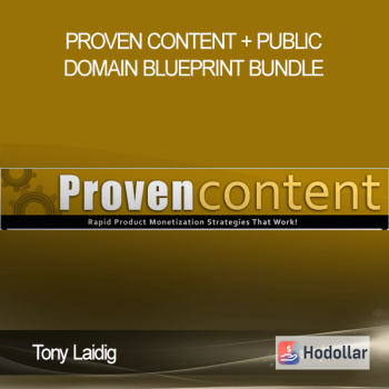 Tony Laidig - Proven Content + Public Domain Blueprint Bundle