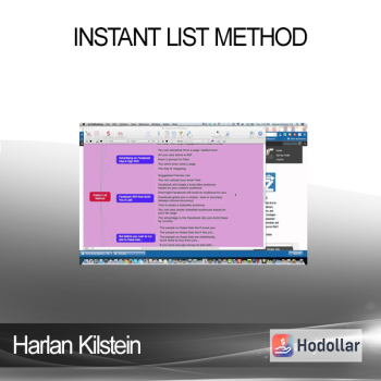 Harlan Kilstein - Instant List Method