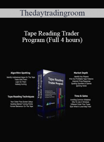Thedaytradingroom - Tape Reading Trader Program (Full 4 hours)