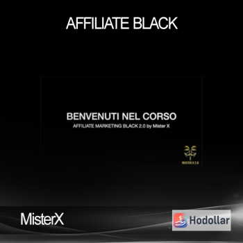 MisterX - Affiliate Black