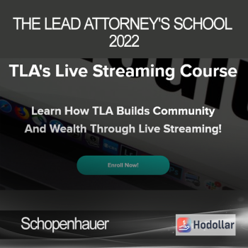 Schopenhauer - The Lead Attorney's School 2022