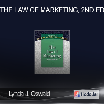 Lynda J. Oswald - The Law of Marketing 2nd Ed