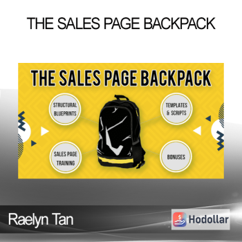 Raelyn Tan - The Sales Page Backpack