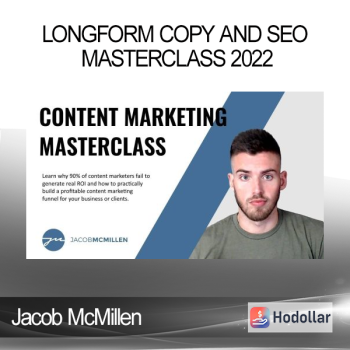 Jacob McMillen - Longform Copy and SEO Masterclass 2022