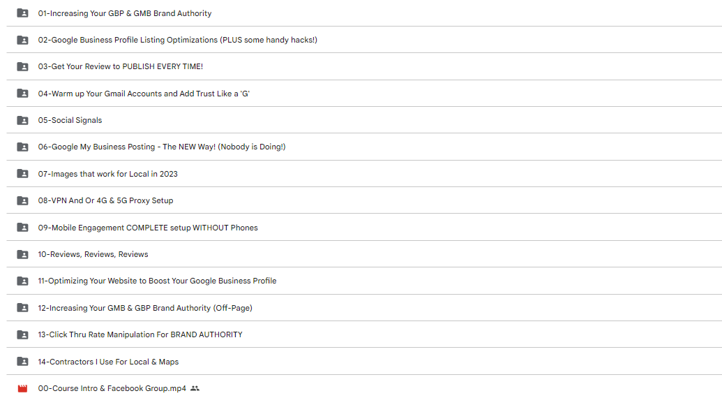 Brock Misner - Ranking Google Business Profiles - The Local Trifecta Method